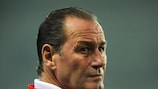 Huub Stevens' Salzburg side require victory in Manchester