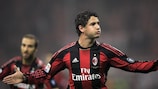 Pato celebrates his opener for Milan