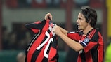 Filippo Inzaghi (AC Milan) kommt nun auf 70 Tore in UEFA-Vereinswettbewerben