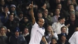 Younes Kaboul points the way for Tottenham after his goal against Bremen