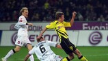 Kevin Grosskreutz scored Dortmund's third in Saturday's 4-1 defeat of Mönchengladbach