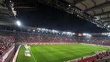 O Estádio Georgios Karaiskakis vai acolher o Jogo Contra A Pobreza na terça-feira