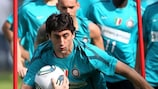 Diego Milito is out of the home leg against Bayern