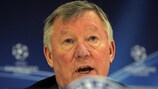 Sir Alex Ferguson pretende evitar equipas como Barcelona e Bayern no sorteio da próxima semana