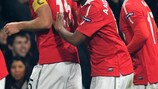 Anderson (Manchester United FC) a permis à son équipe de terminer en tête du Groupe C