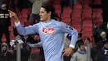 Edinson Cavani was Napoli's hero in the group stage