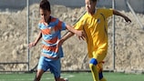 Os jovens futebolistas de San Marino estão a receber formação como parte do projecto do centro de treinos da Federação daquele país.