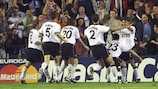 Valence a défait le Barça en demi-finale 1999/2000