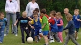 Les enfants slovènes en action