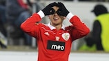 Eduardo Salvio scored a terrific goal for Benfica at Stuttgart
