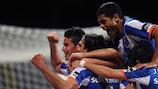 Porto celebrate a UEFA Europa League goal