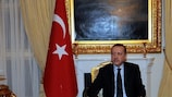 The prime minister of Turkey, Recep Erdoğan