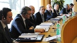 A meeting of the UEFA Club Competitions Committee