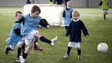 All children at clubs will play a format of the game that relates best to their age