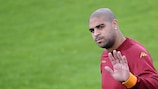 Adriano's brief spell as a Roma player is over
