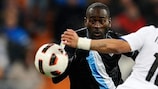 Quincy Owusu-Abeyie in action for Málaga last season