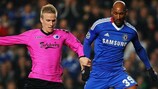O Copenhaga impediu Nicolas Anelka e companhia de marcarem em Stamford Bridge