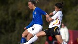Martina Rosucci (left) hopes Italy can further boost the popularity of women's football