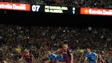 Lionel Messi empatou de penalty