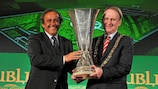 Dublin recebe troféu da UEFA Europa League