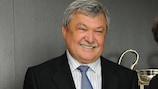 Il presidente della federcalcio ungherese alla sede UEFA