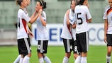 Germany celebrate at full time in Imola
