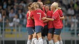 Noruega celebra la victoria en Bellaria
