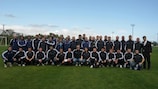A coach education seminar in Turkey – held as part of the UEFA study group scheme