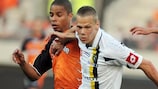 New Litex signing Maxime Josse in action for Sochaux