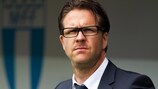 El entrenador del Malmö Rickard Norling espera llevar a su equipo a la fase de grupos por primera vez