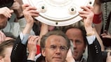 Franz Beckenbauer guided Bayern to the 1993/94 German Bundesliga title