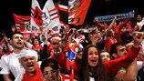 Os adeptos do Braga têm motivos para festejar após a passagem do Braga