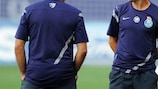 O treinador do FC Porto, Vítor Pereira (à direita)