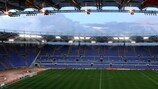 Das Spiel fand im Stadio Olimpico in Rom statt