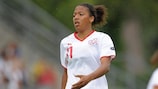 Eseosa Aigbogun plundered a hat-trick for Switzerland