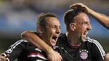 Bayern feiert den Sieg gegen Villarreal