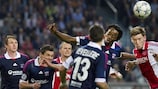 Action from Ajax's last meeting with Lyon in Amsterdam
