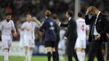 Josep Guardiola não escondeu a frustração quando Thiago Silva empatou no final do encontro
