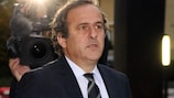 Michel Platini ha acudido esta mañana al Tribunal Cantonal de Vaud