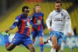 Seydou Doumbia (left) who scored twice on matchday three against Marek Čech and Trabzonspor