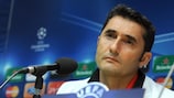 Ernesto Valverde espera que las bajas no echen por tierra las opciones de Olympiacos en la UEFA Champions League