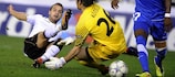 Roberto Soldado erzielt eines von seinen drei Toren gegen Genk