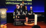 Miodrag Belodedici al lancio dell'identità visiva della UEFA Europa League