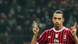 Zlatan Ibrahimović marcó dos goles en la victoria del Milan sobre el Chievo