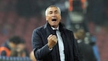 Lazio coach Eduardo Reja
