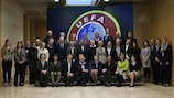 Delegados en el seminario KISS de la UEFA