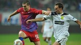 Stefan Nikolić (FC Steaua Bucureşti) fue el protagonista del partido con dos goles y forzando un penalti