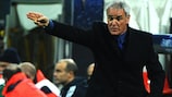 Claudio Ranieri espera levar o Inter à vitória sobre o Marselha