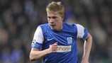 Kevin De Bruyne will miss Genk's final Group E game at home to Leverkusen