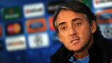 Roberto Mancini espera ganar y que la suerte esté del lado del City para lograr el pase a los octavos